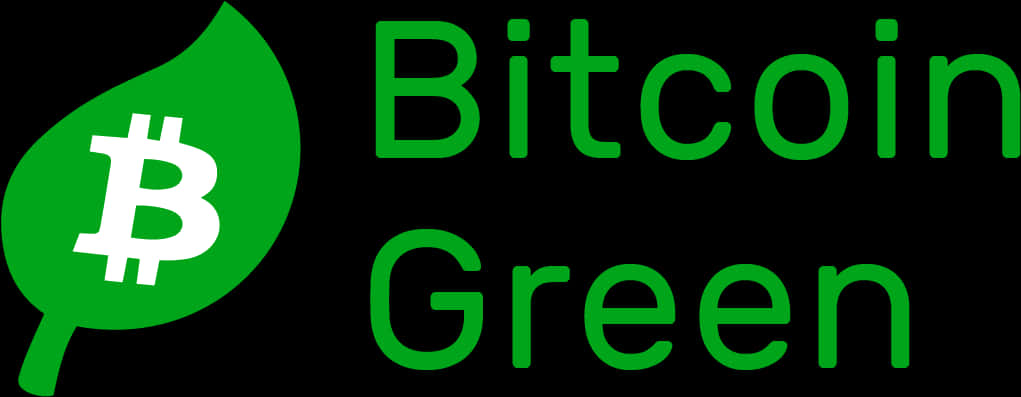 Bitcoin Green Logo PNG
