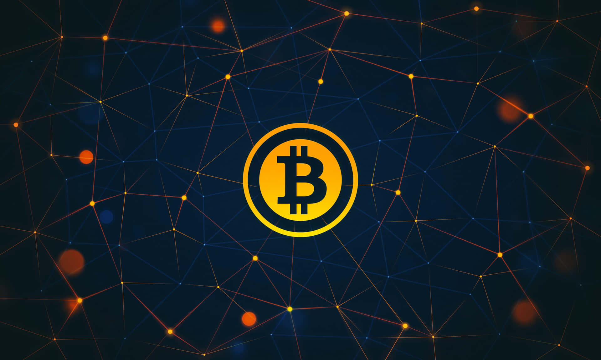 Konektivitas Jaringan Bitcoin Wallpaper