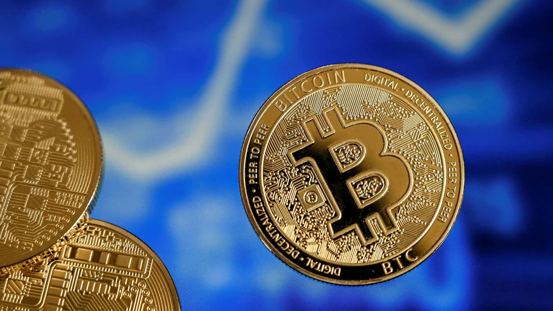 Bitcoin,kryptovalutan, Revolutionerar Sättet Vi Tänker På Pengar.