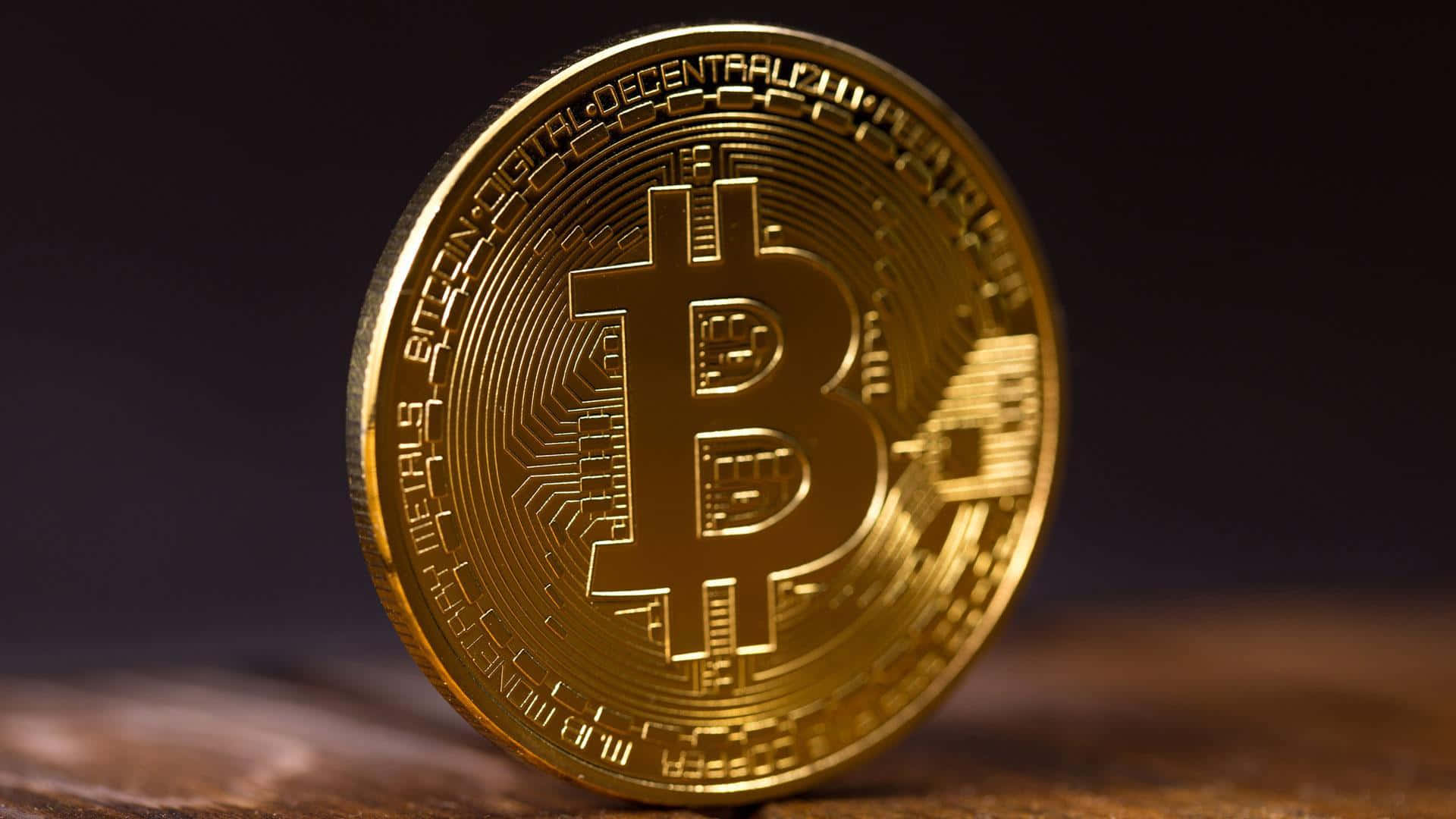Bitcoinbakgrundsbild