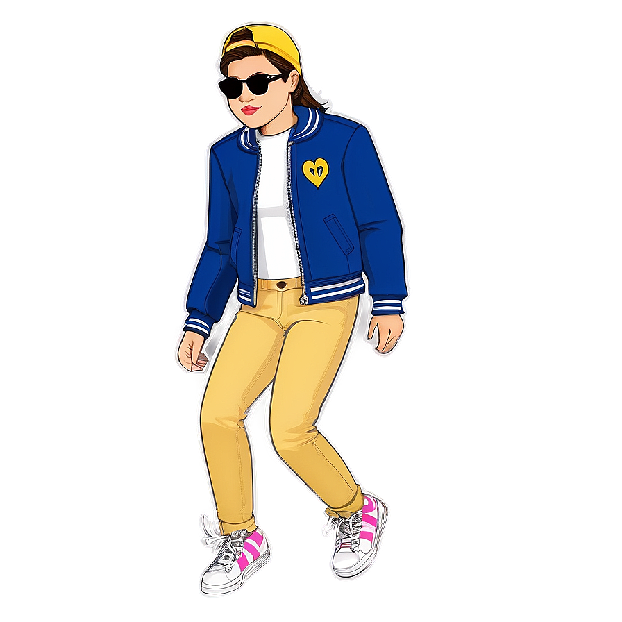 Bitmoji Fashion Outfit Png Syg61 PNG