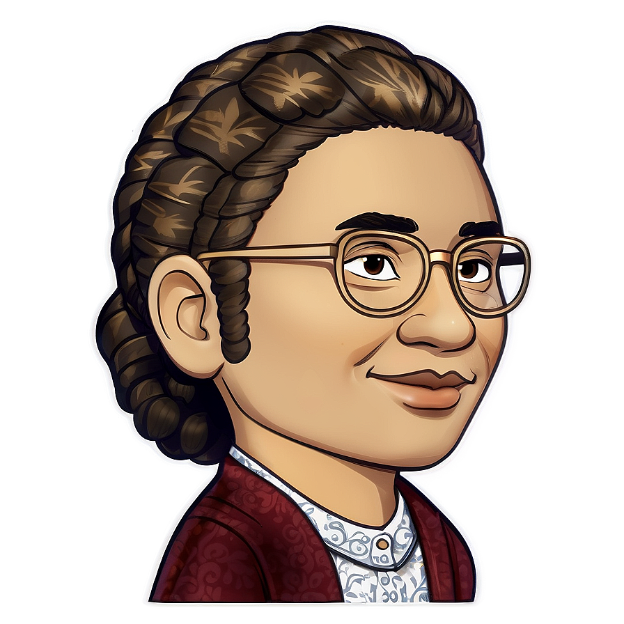 Bitmoji Historical Figure Png 06202024 PNG