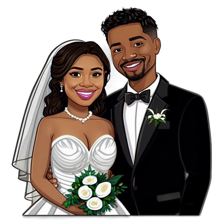 Bitmoji Virtual Wedding Png 44 PNG