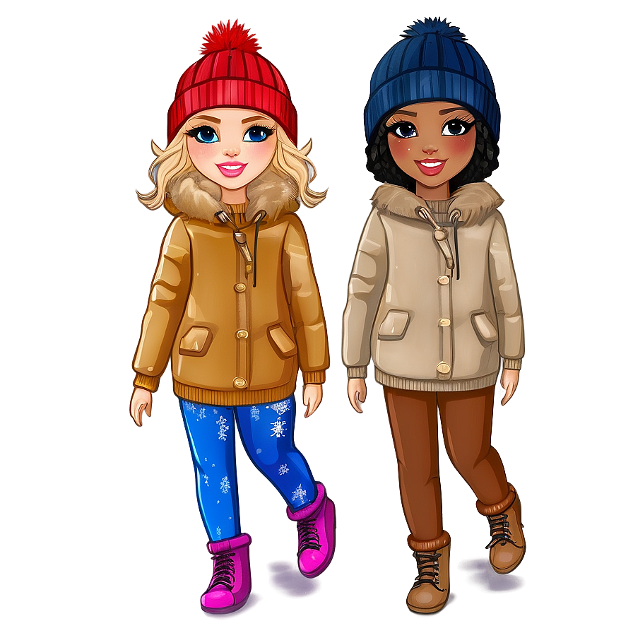 Bitmoji Winter Fashion Png 06202024 PNG