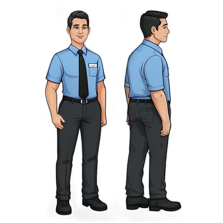 Bitmoji Work Uniform Png Aqt81 PNG