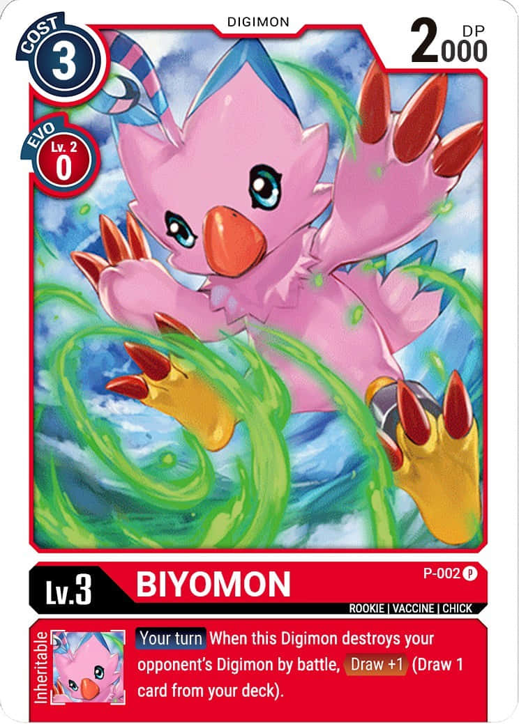 Biyomon - Charming And Playful Digimon In Action Wallpaper