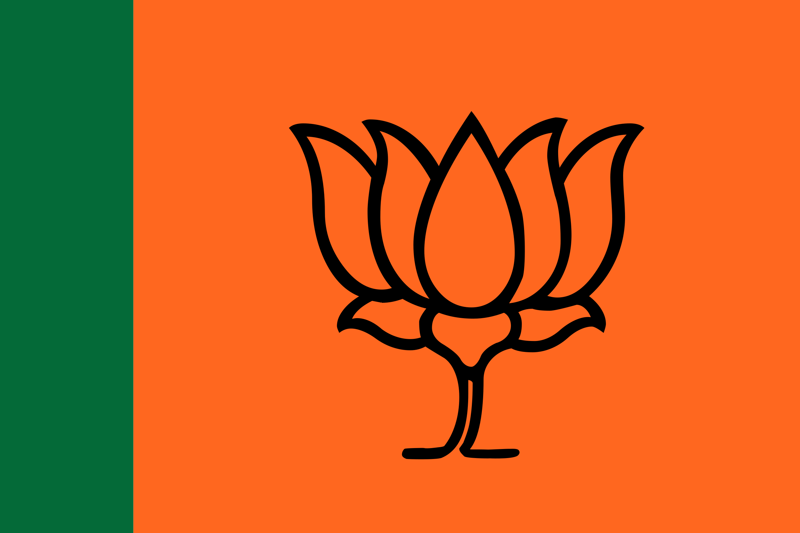 Ledareför Bharatiya Janata-förbundet, Narendra Modi, Leder Indien.