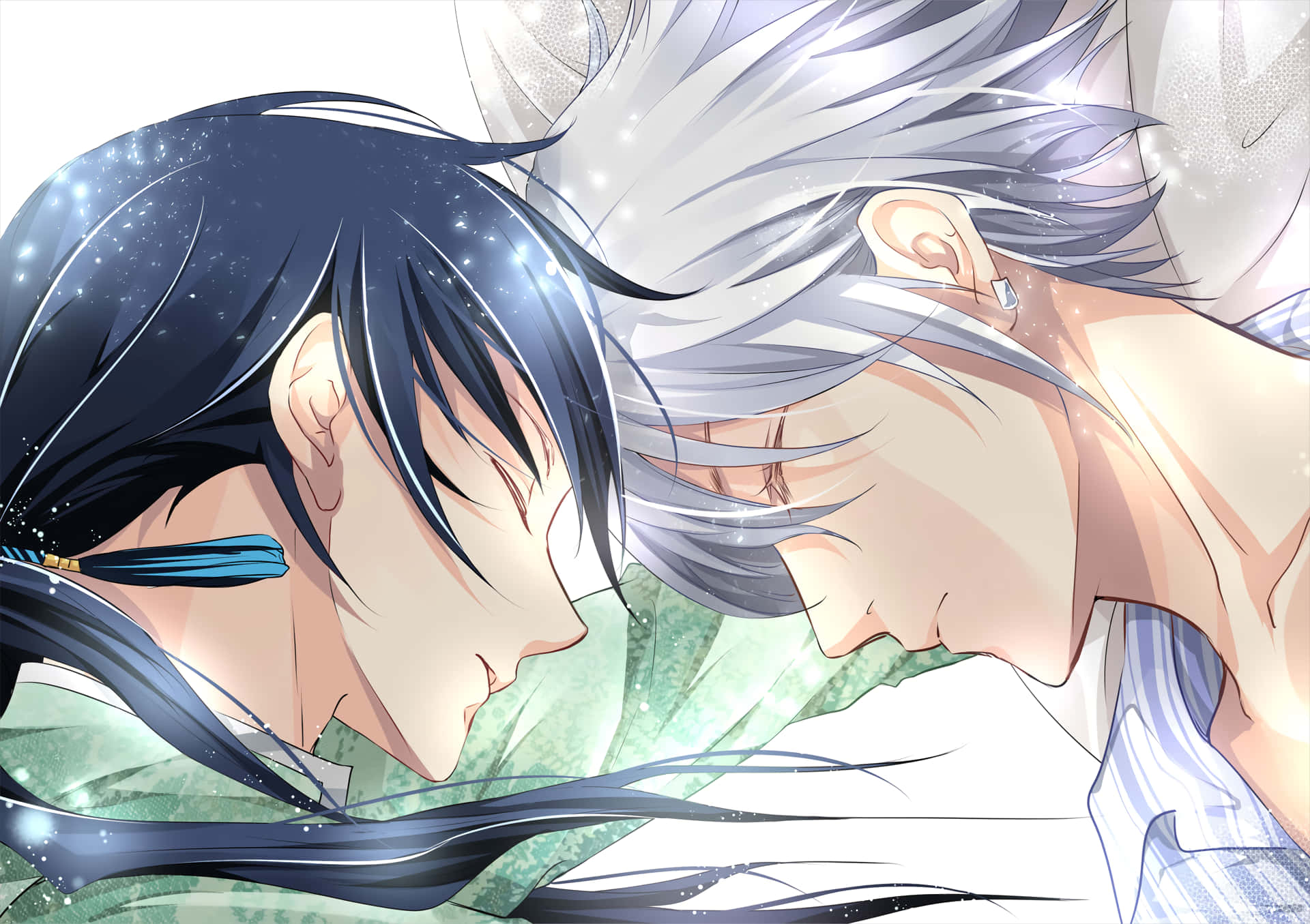 Feel the Flutter of First Love with BL Anime Wallpaper