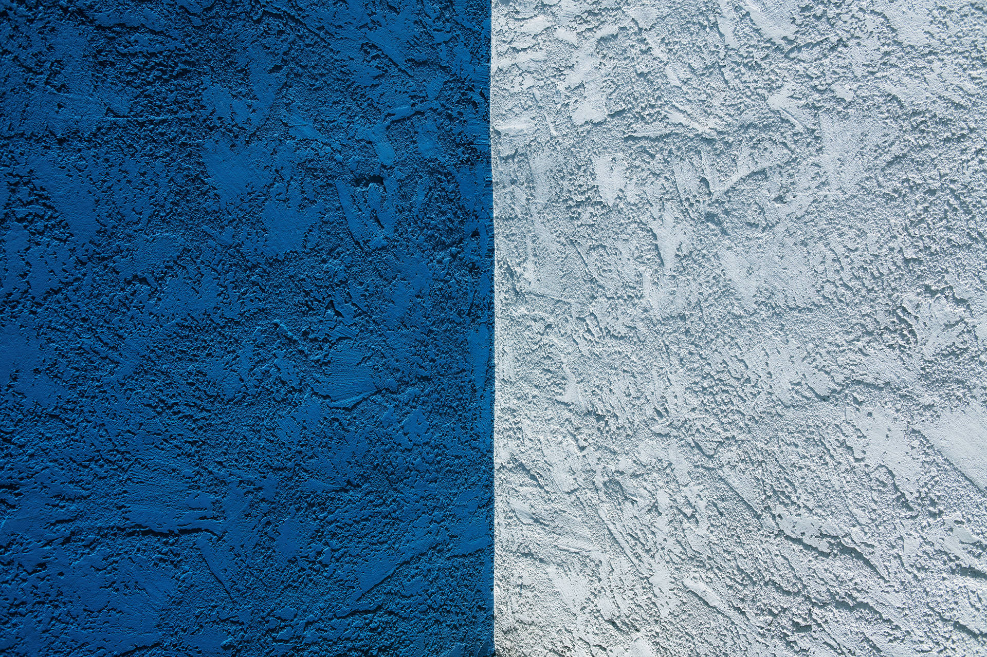 Blå Og Hvid Tekstureret Væg Wallpaper