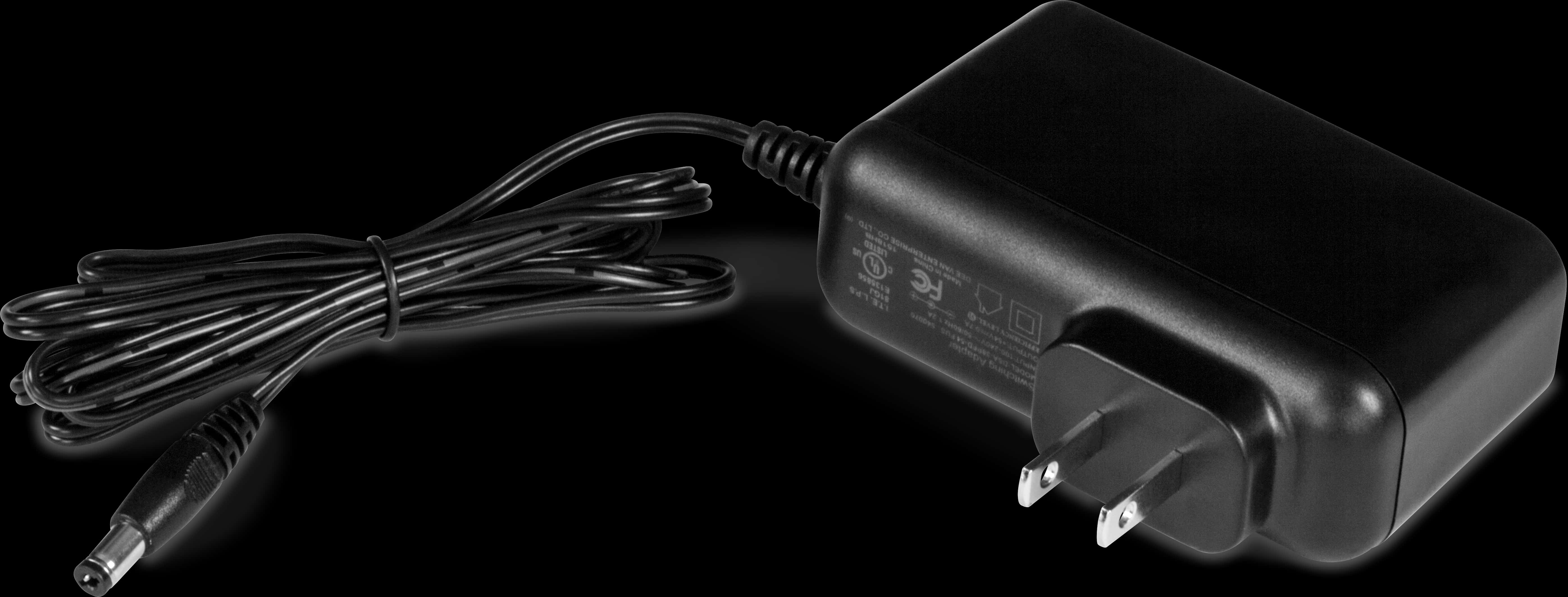 Black A C Adapterwith Cord PNG