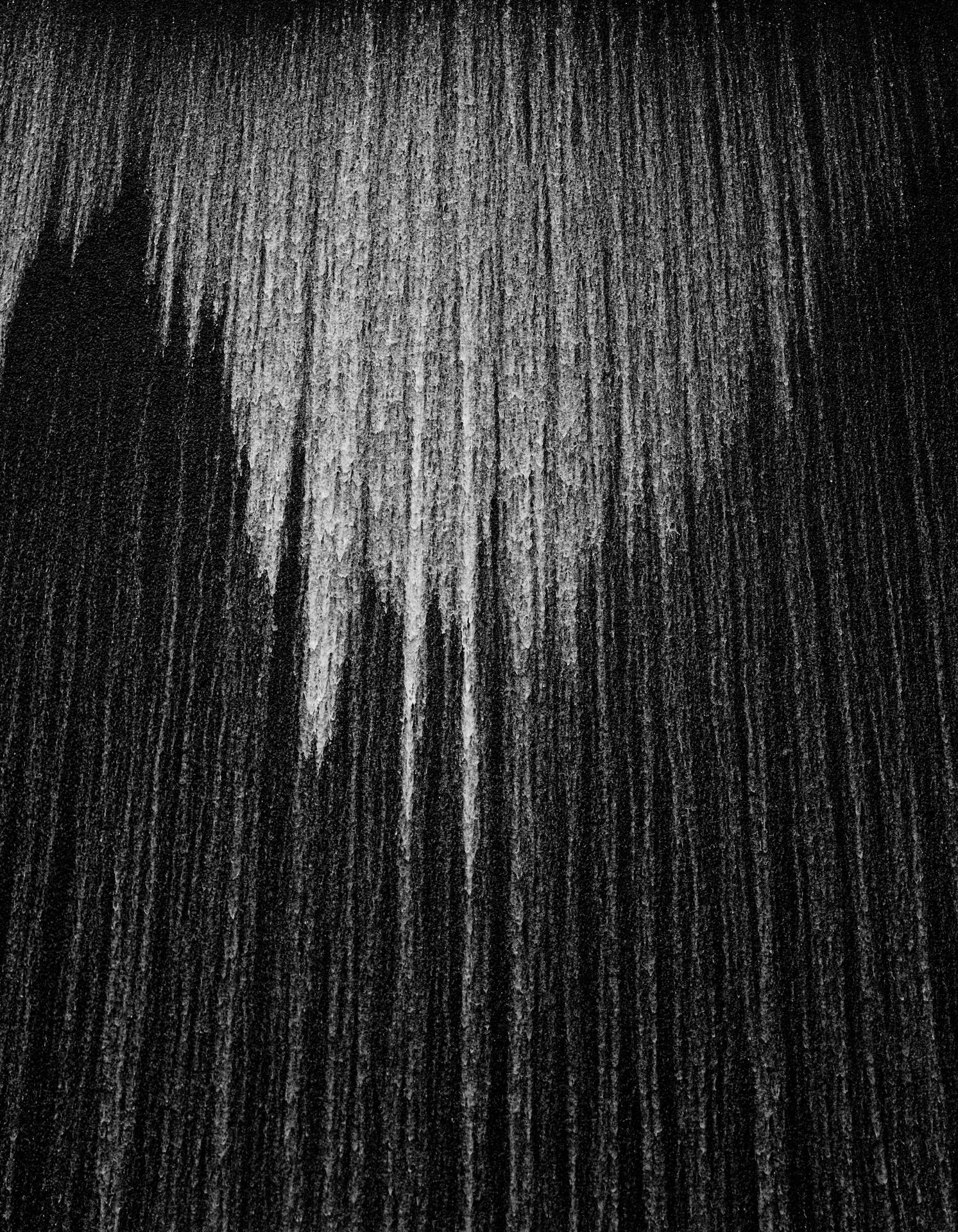 Black Abstract Ice Curtain Wallpaper