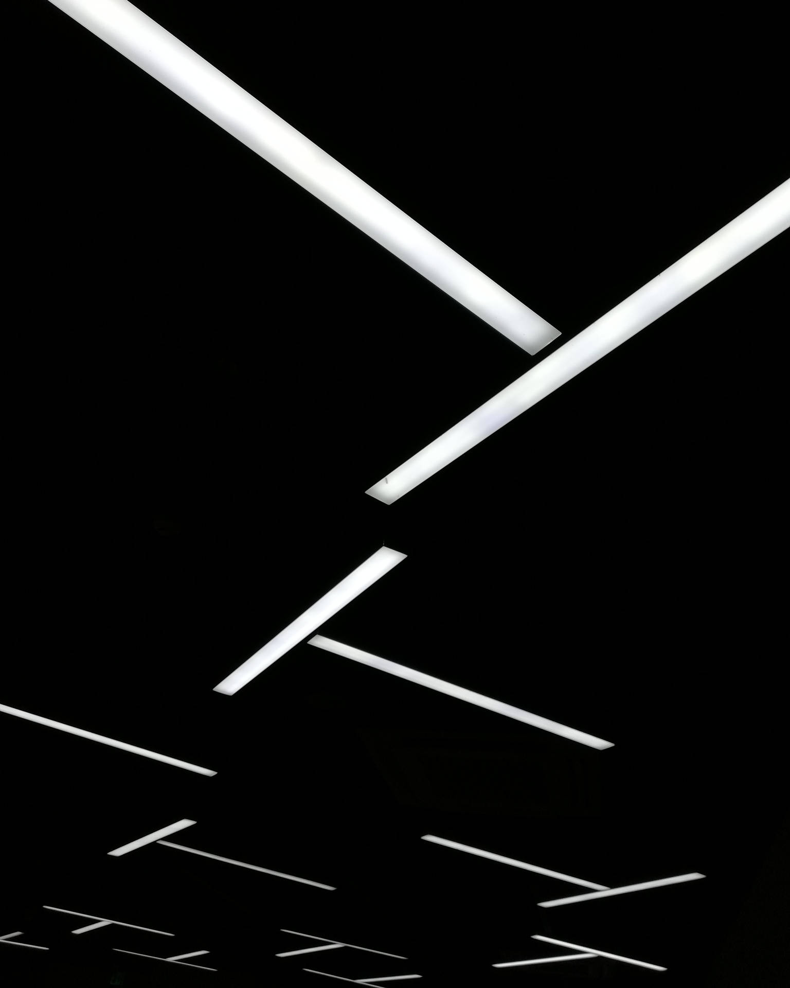 Black Abstract T Patterns Wallpaper
