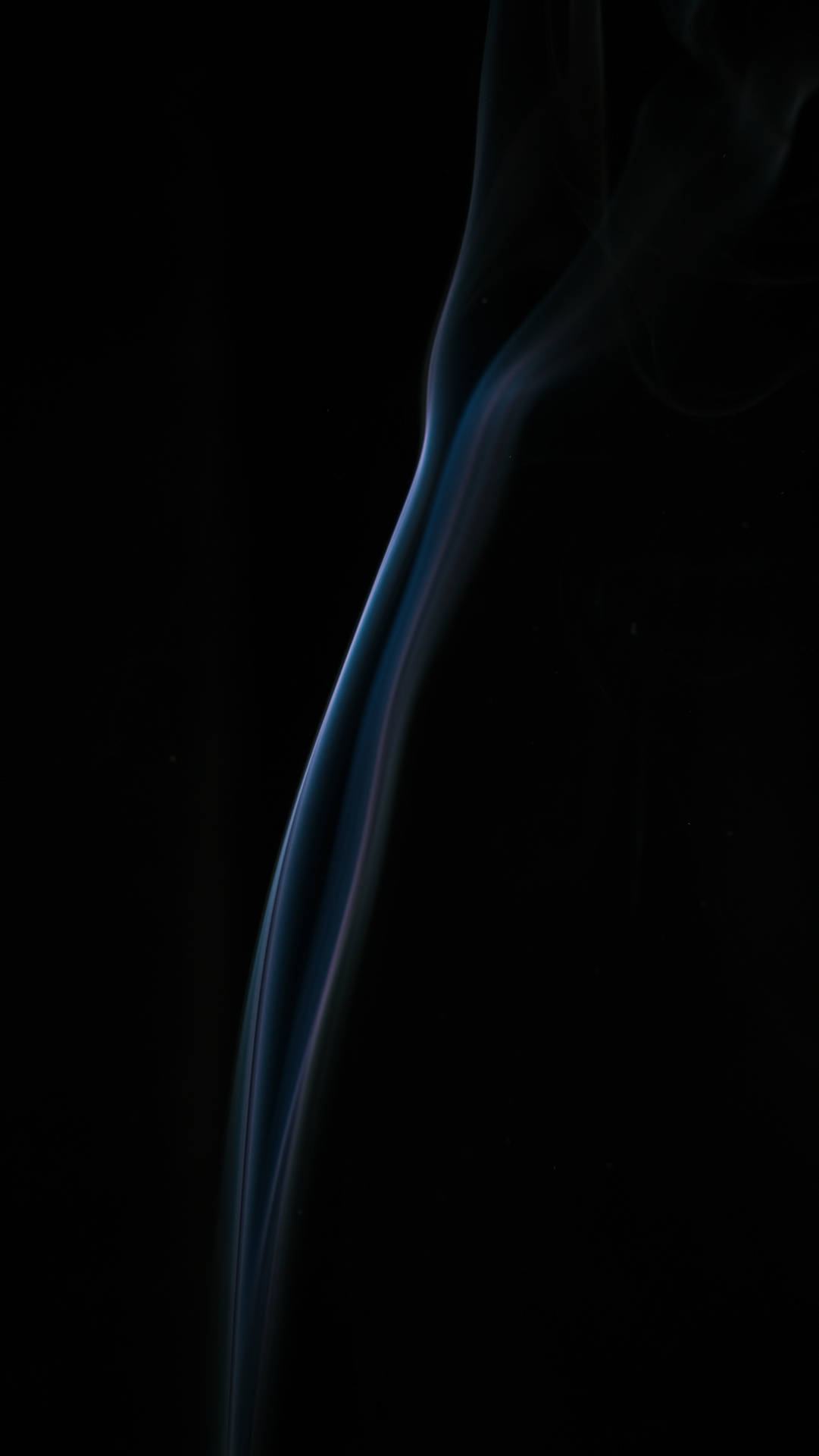Black Abstract With Smoke Picture