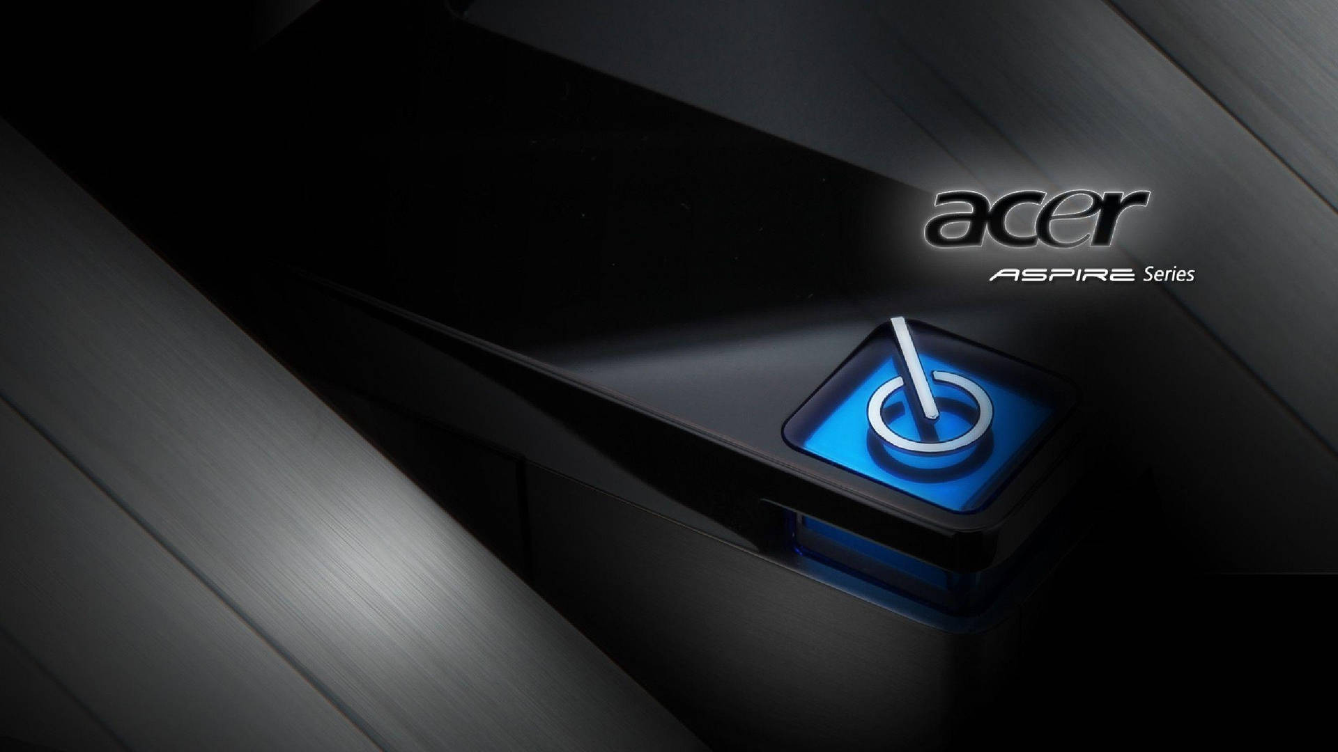 Black Acer Aspire Series Logo Picture