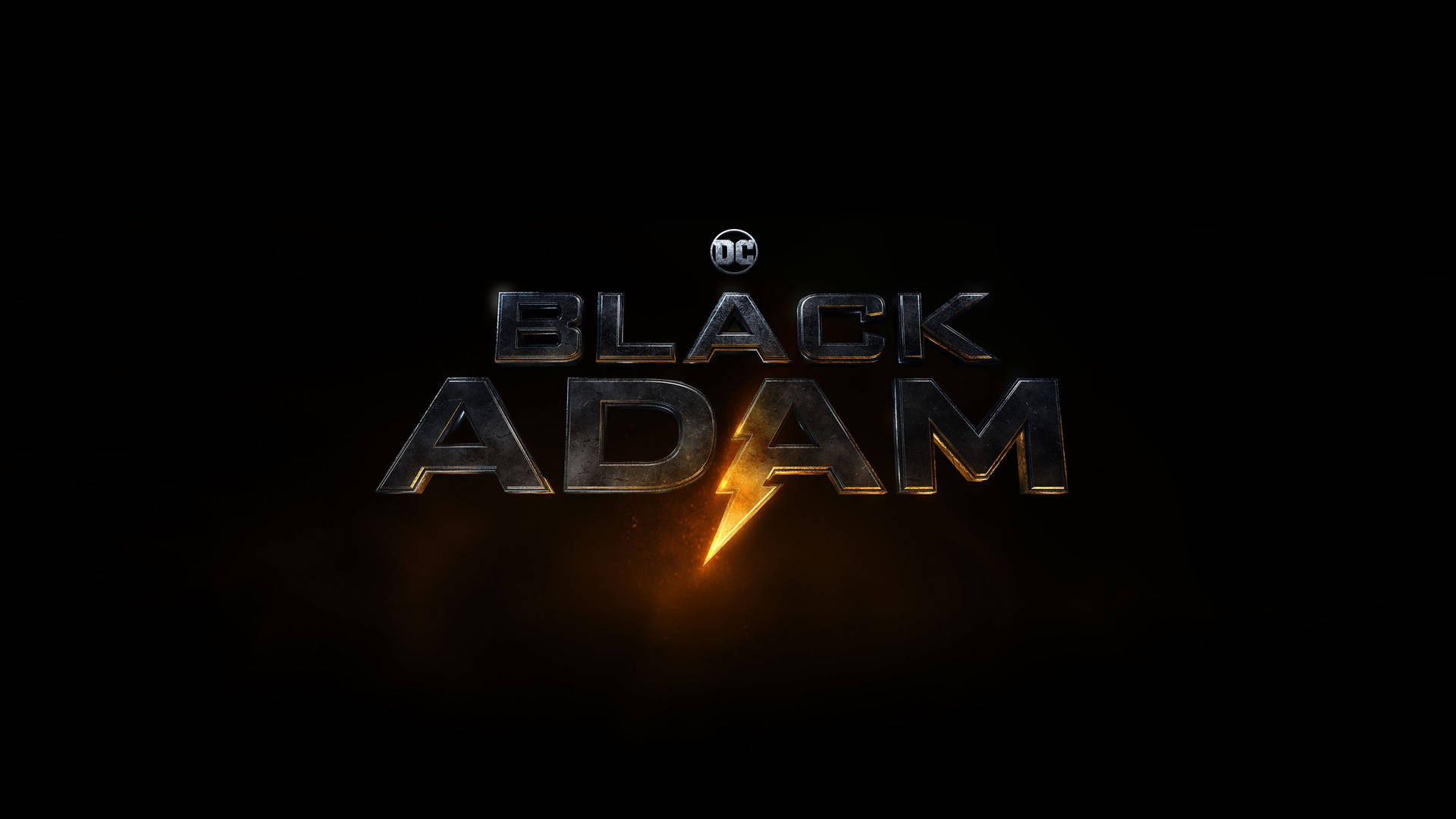 Logode Black Adam Fondo de pantalla