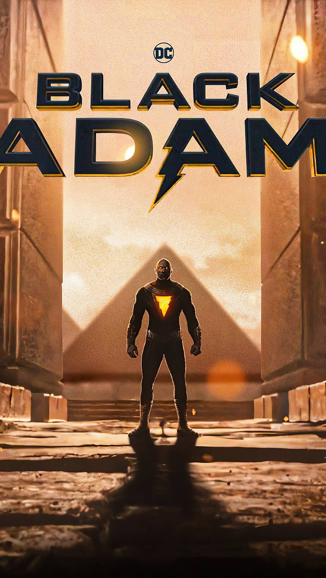 Black Adam Poster Wallpaper