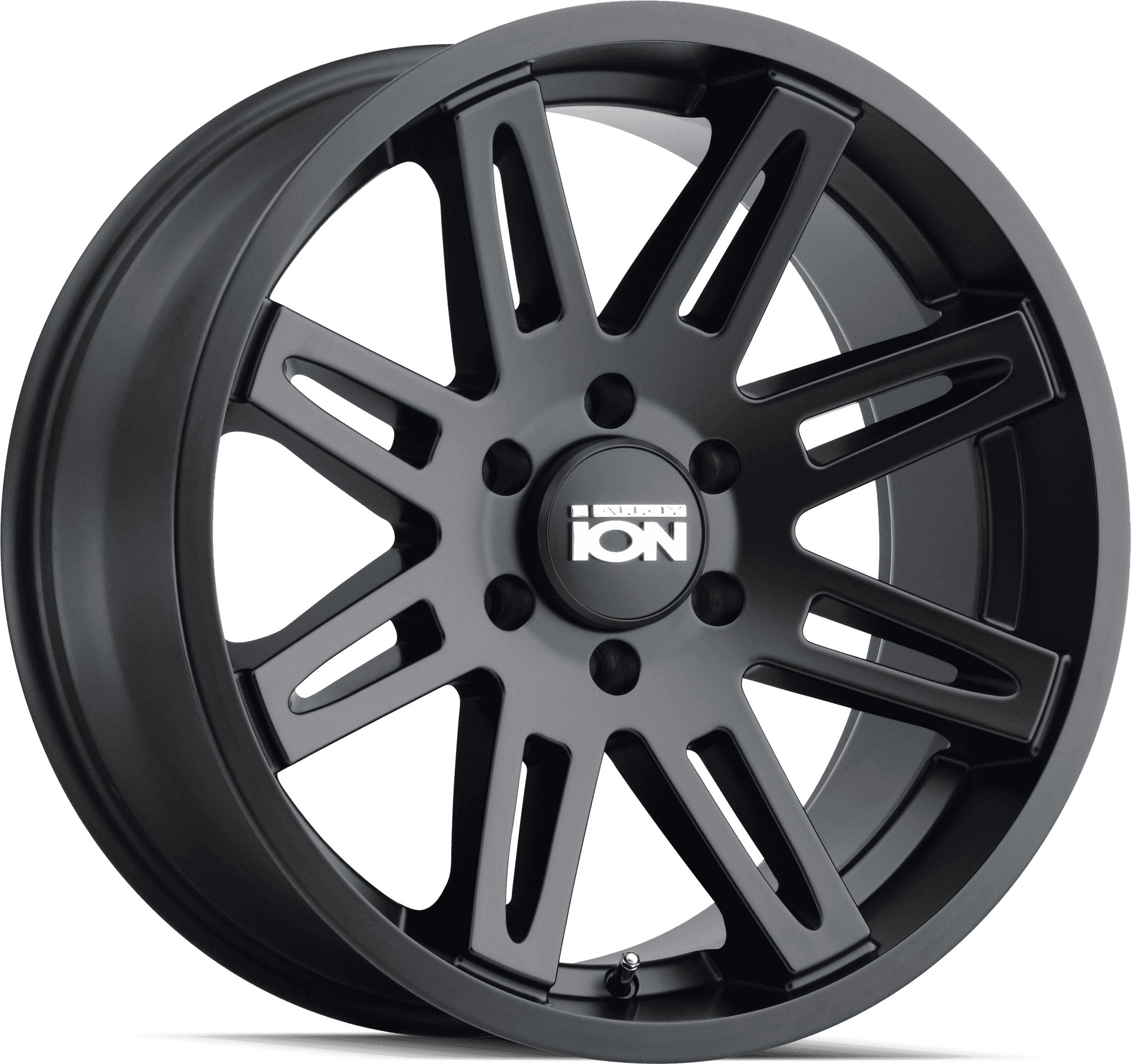 Black Alloy Car Wheel PNG