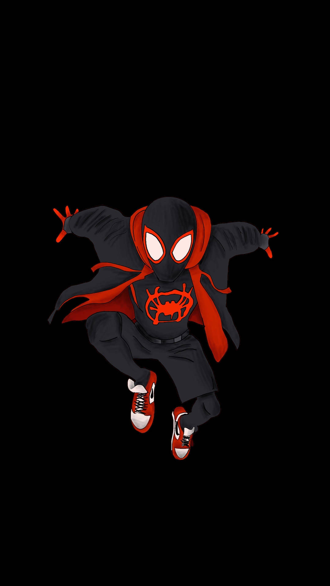 Black Amoled Black Spiderman Picture