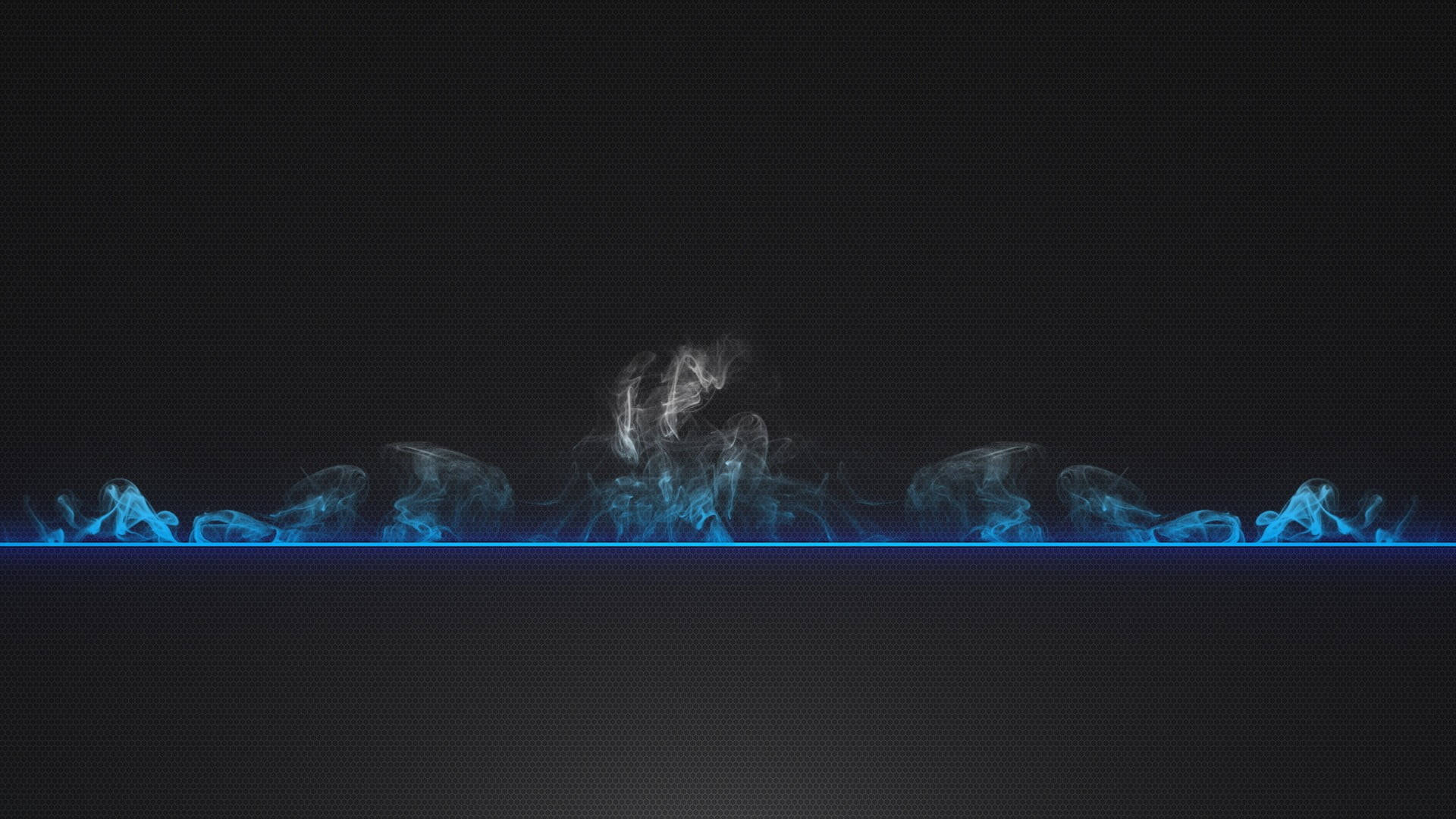 Black And Blue Abstract Smoke Picture