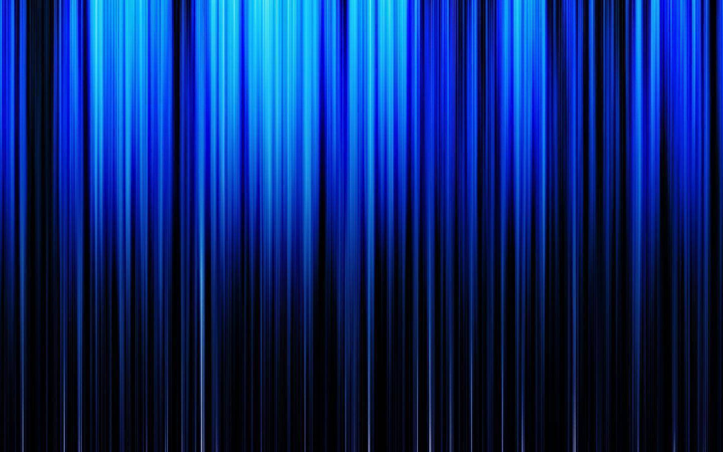 Sort og blå baggrund Digital Gardin Wallpaper