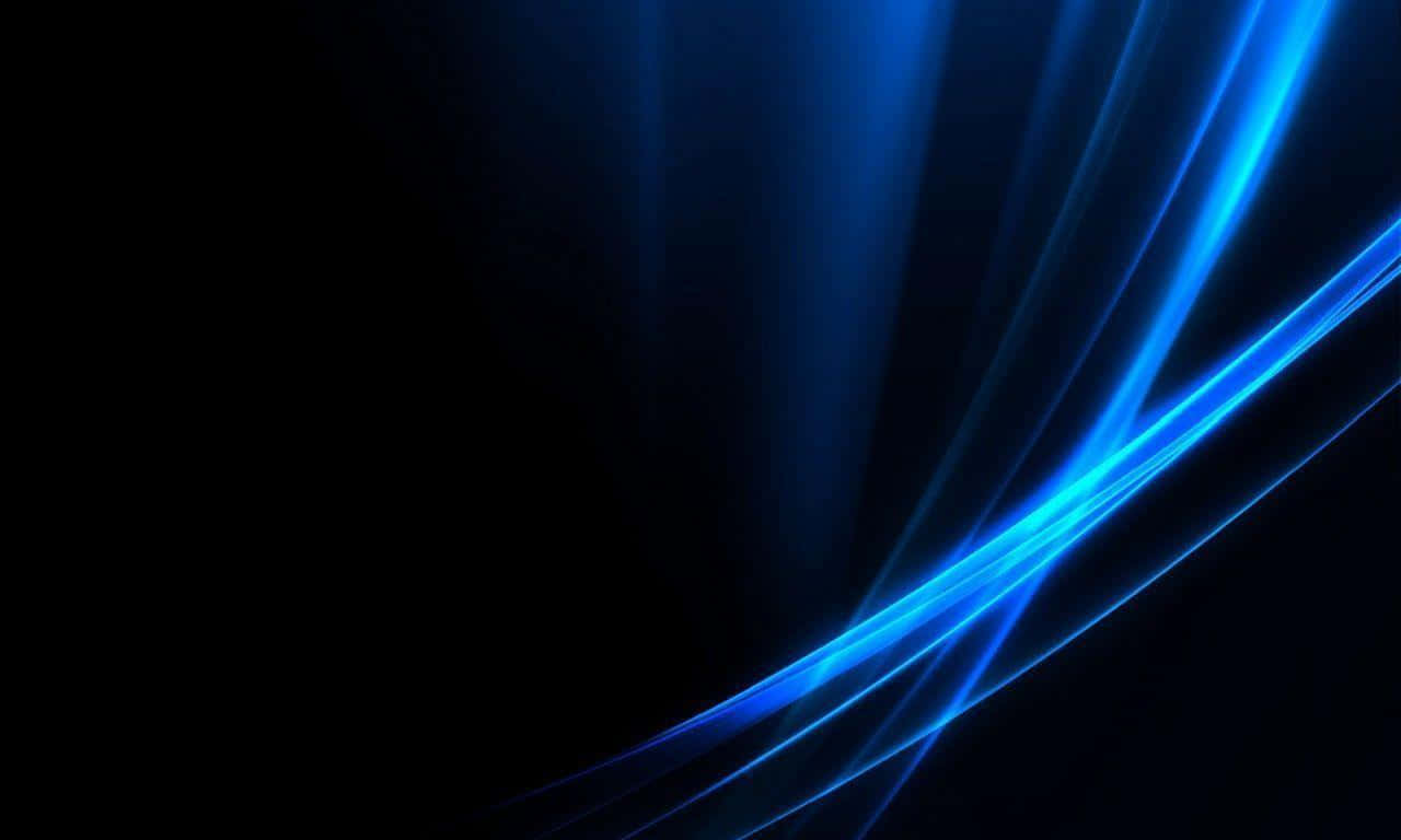 Impressive geometric Black and Blue abstract background