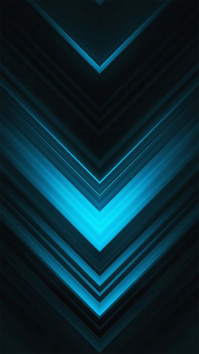 Check Out this Stylish Black and Blue iPhone Wallpaper
