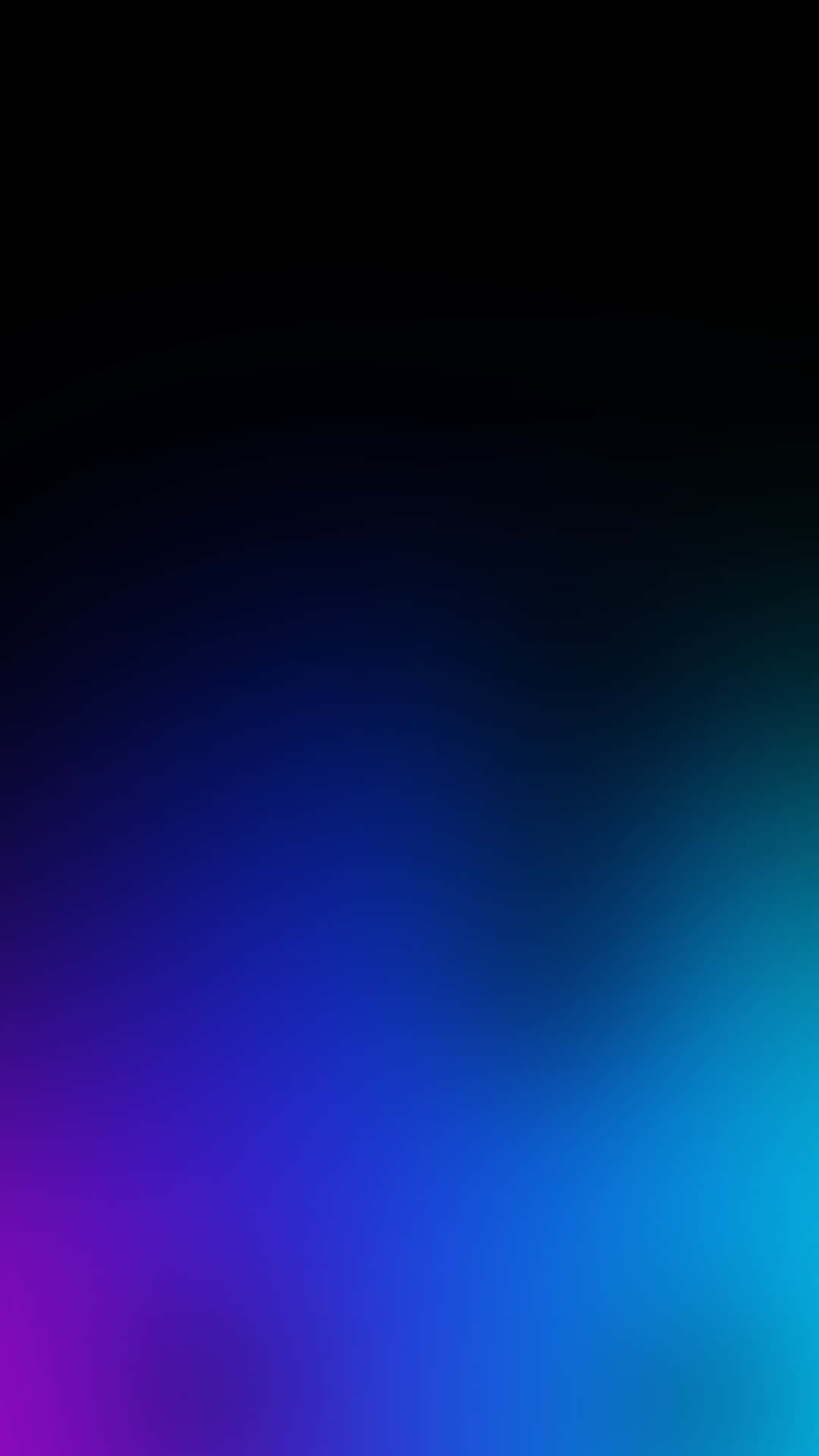 Disfrutade La Belleza De Un Iphone Negro Y Azul. Fondo de pantalla