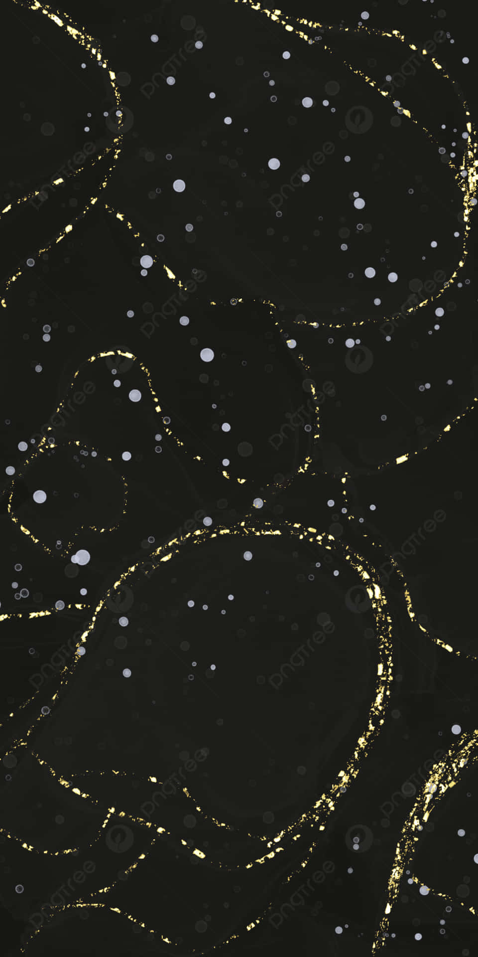 An eye-catching, minimalistic design with a black and gold aesthetic. Wallpaper