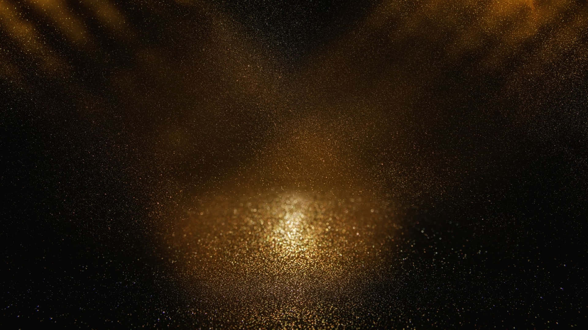 Black And Gold Glitter With Sunlight Wallpaper