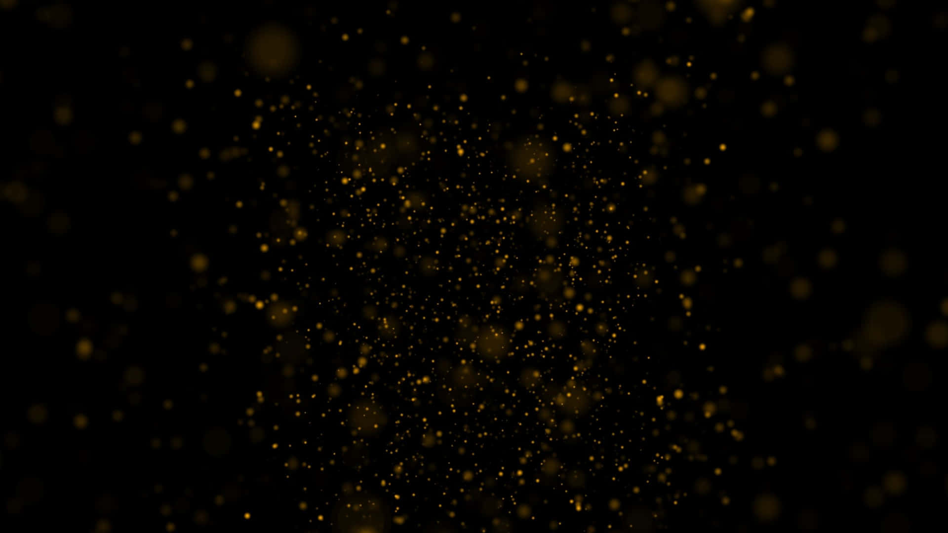 Sfondominimalista Con Glitter Nero E Oro Per Desktop. Sfondo