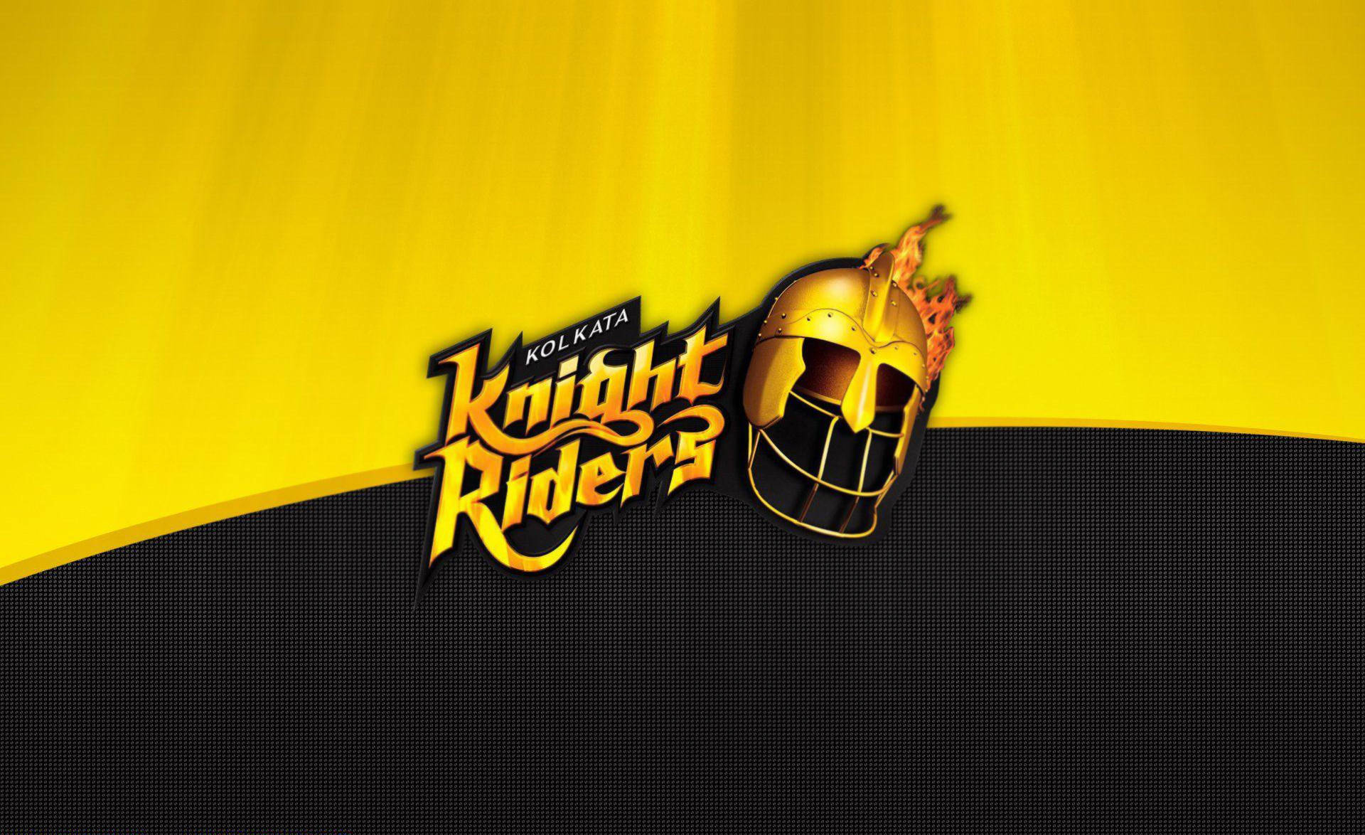 Black And Gold Kolkata Knight Riders Wallpaper