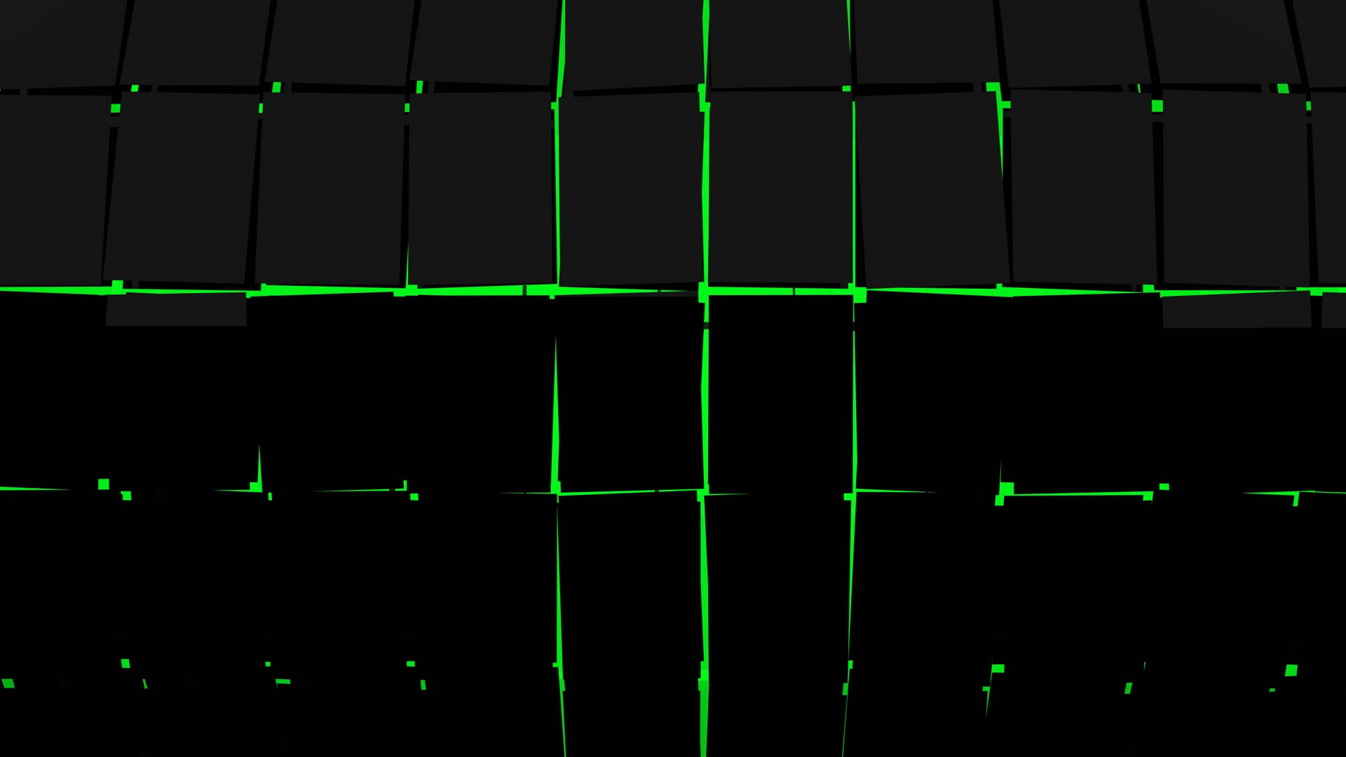 Black And Green Grid Pattern Wallpaper