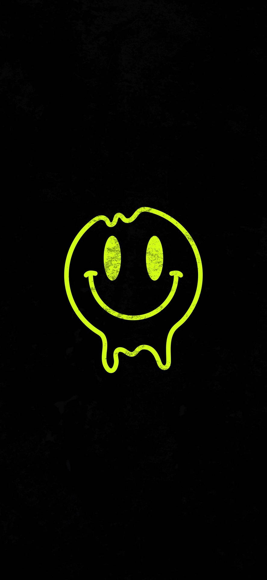 Download Black And Green Smiley Face Wallpaper | Wallpapers.com