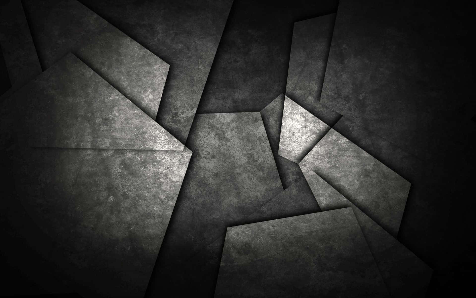 Abstract Black And White Abstract Background