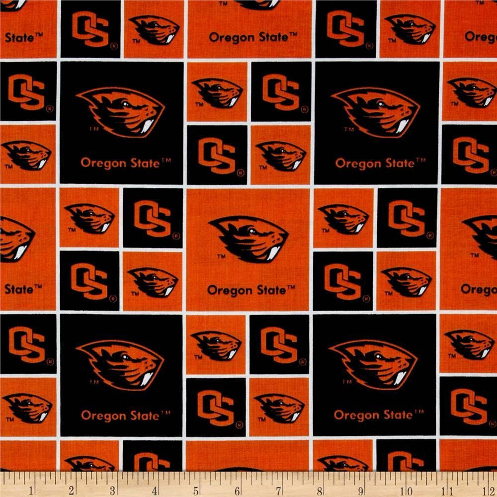 Black And Orange Beaver Oregon State University Wallpaper