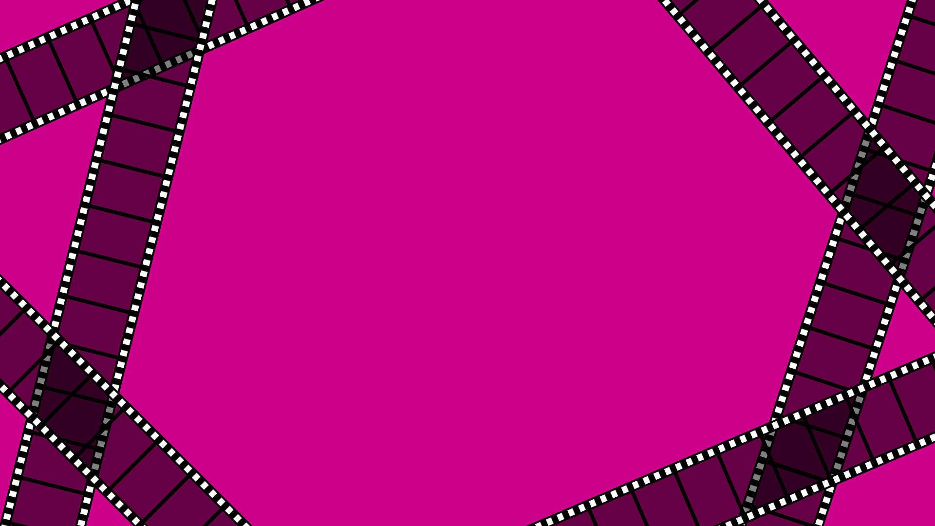 Black And Pink Aesthetic Filmstrip Template Wallpaper