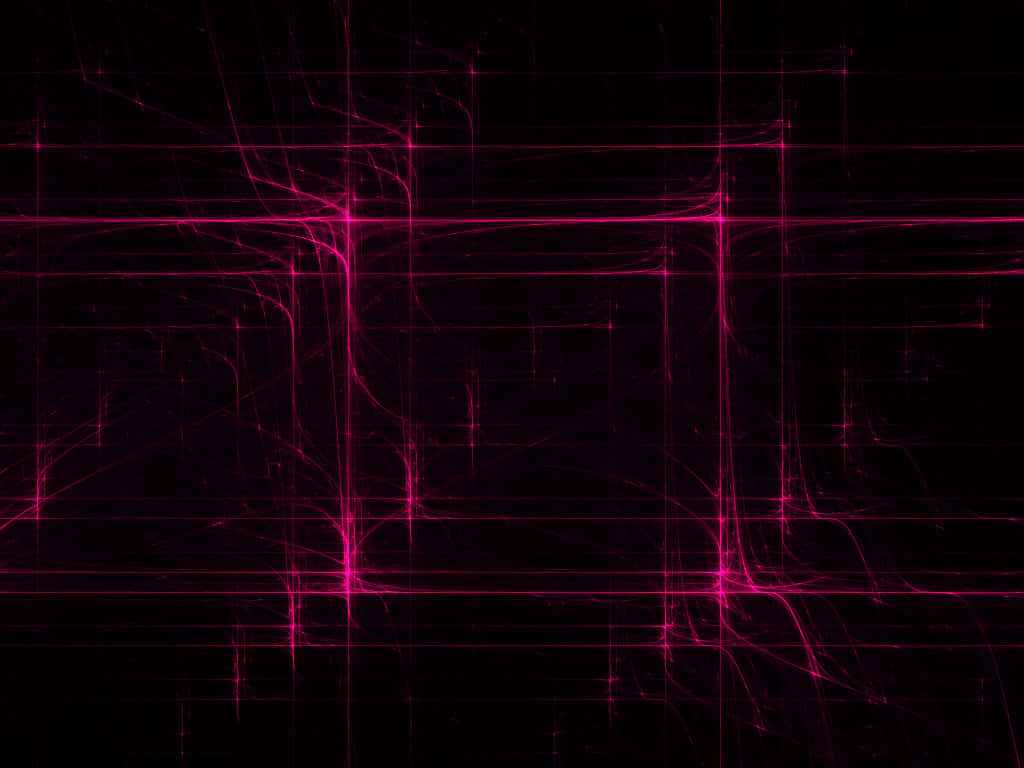 Mesmerizing Contrast - Black and Pink Abstract Background