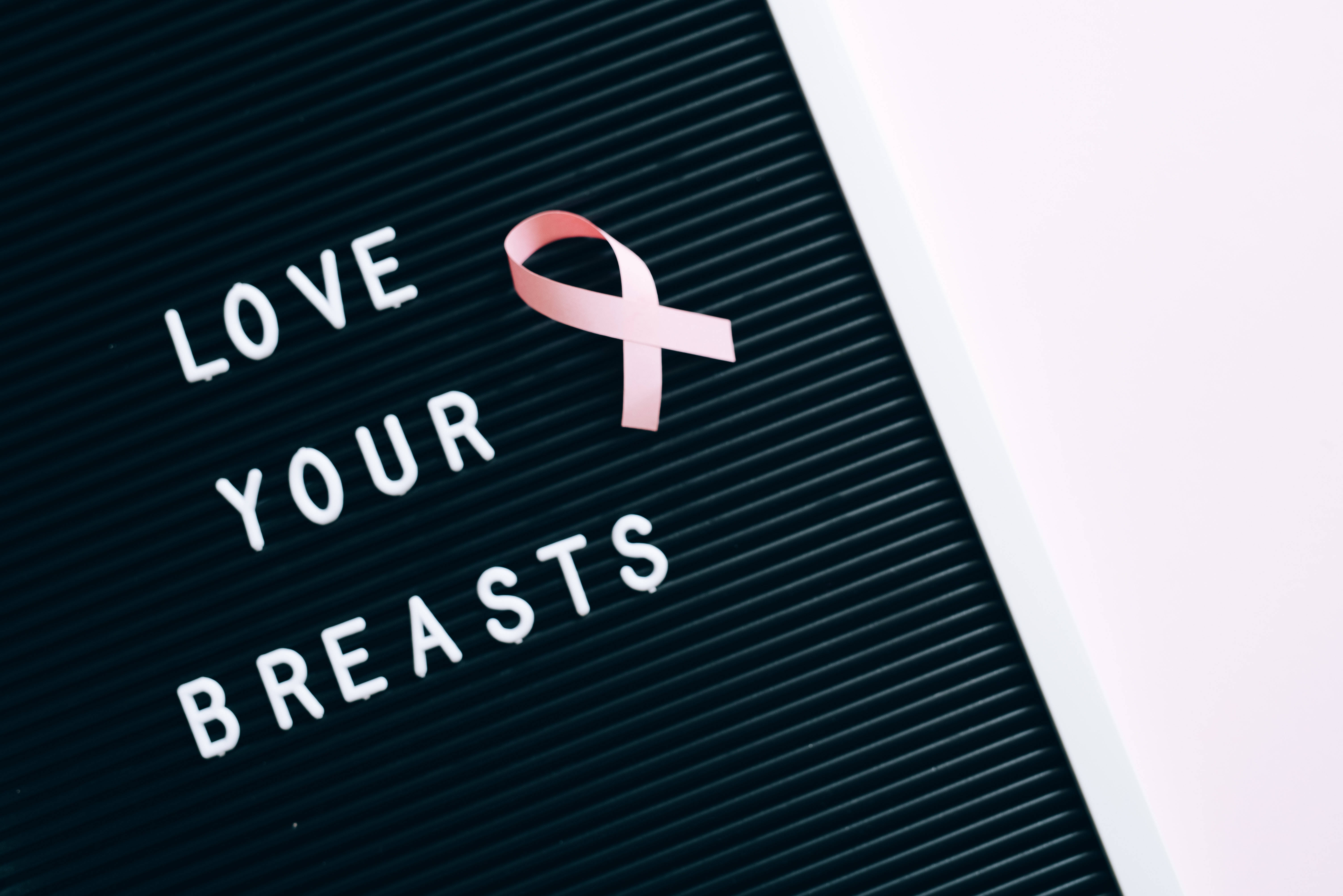 Black And Pink Breast Cancer Awareness Wallpaper