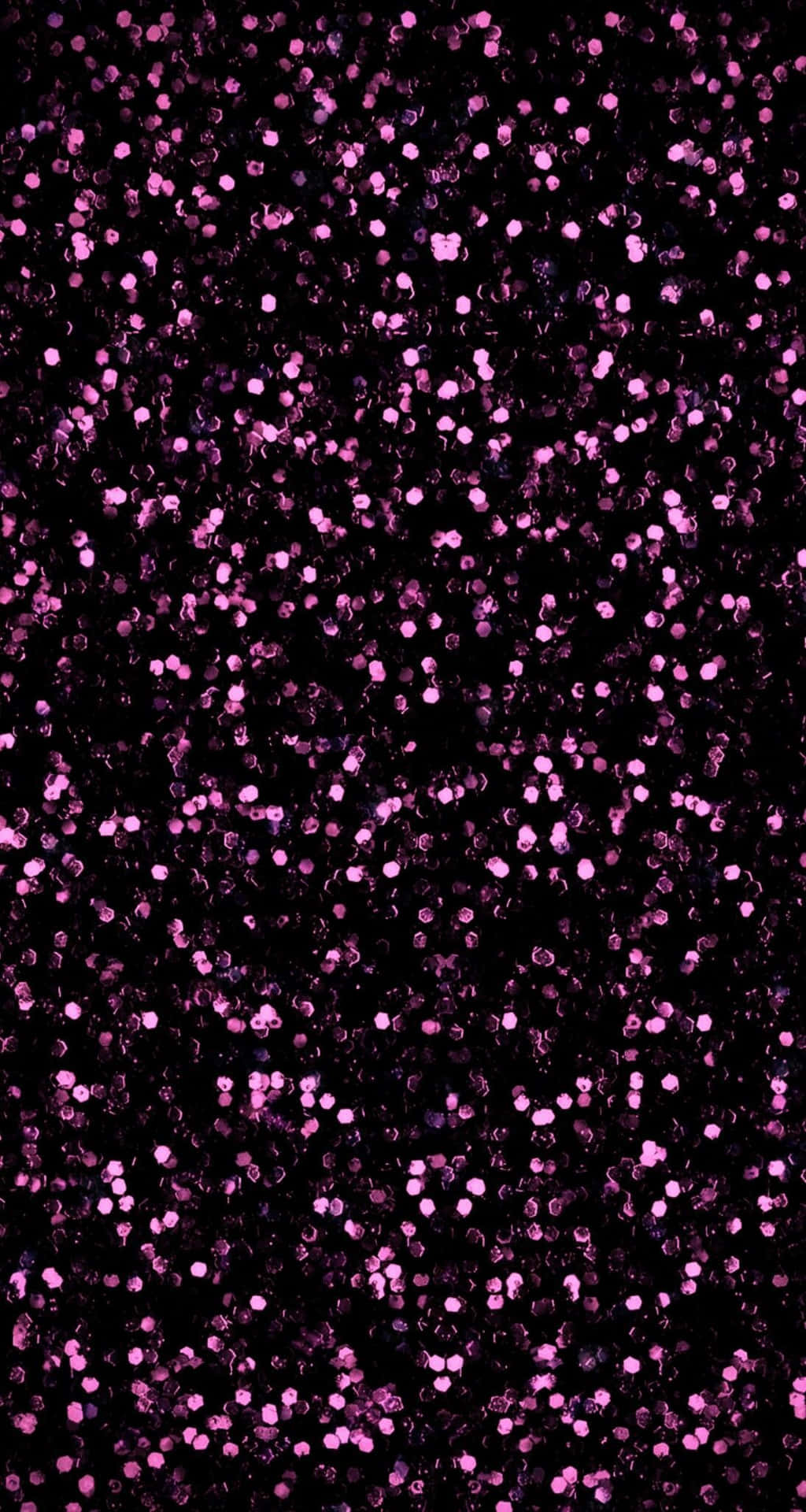 Cool Glitters In Black And Pink iPhone Wallpaper