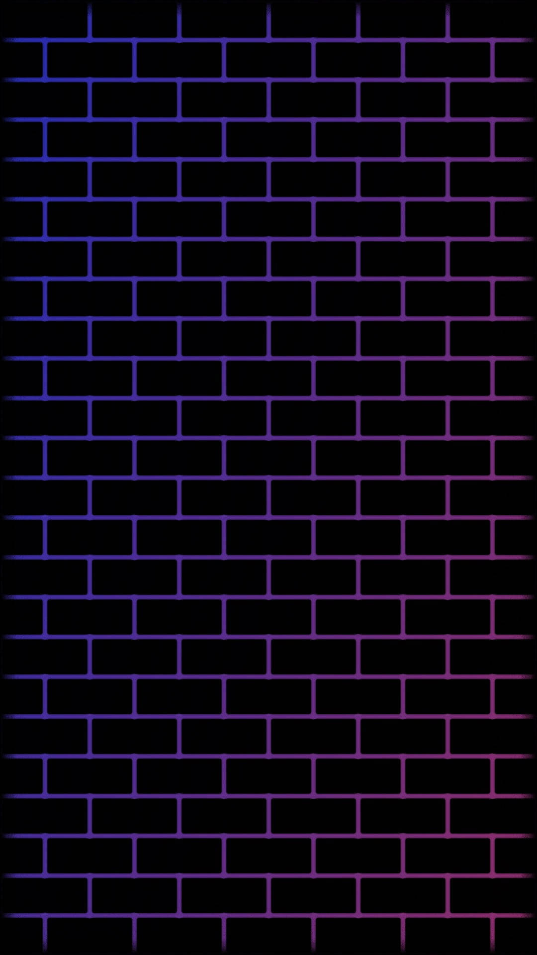 Black And Purple Aesthetic Brick Wall Wallpaper