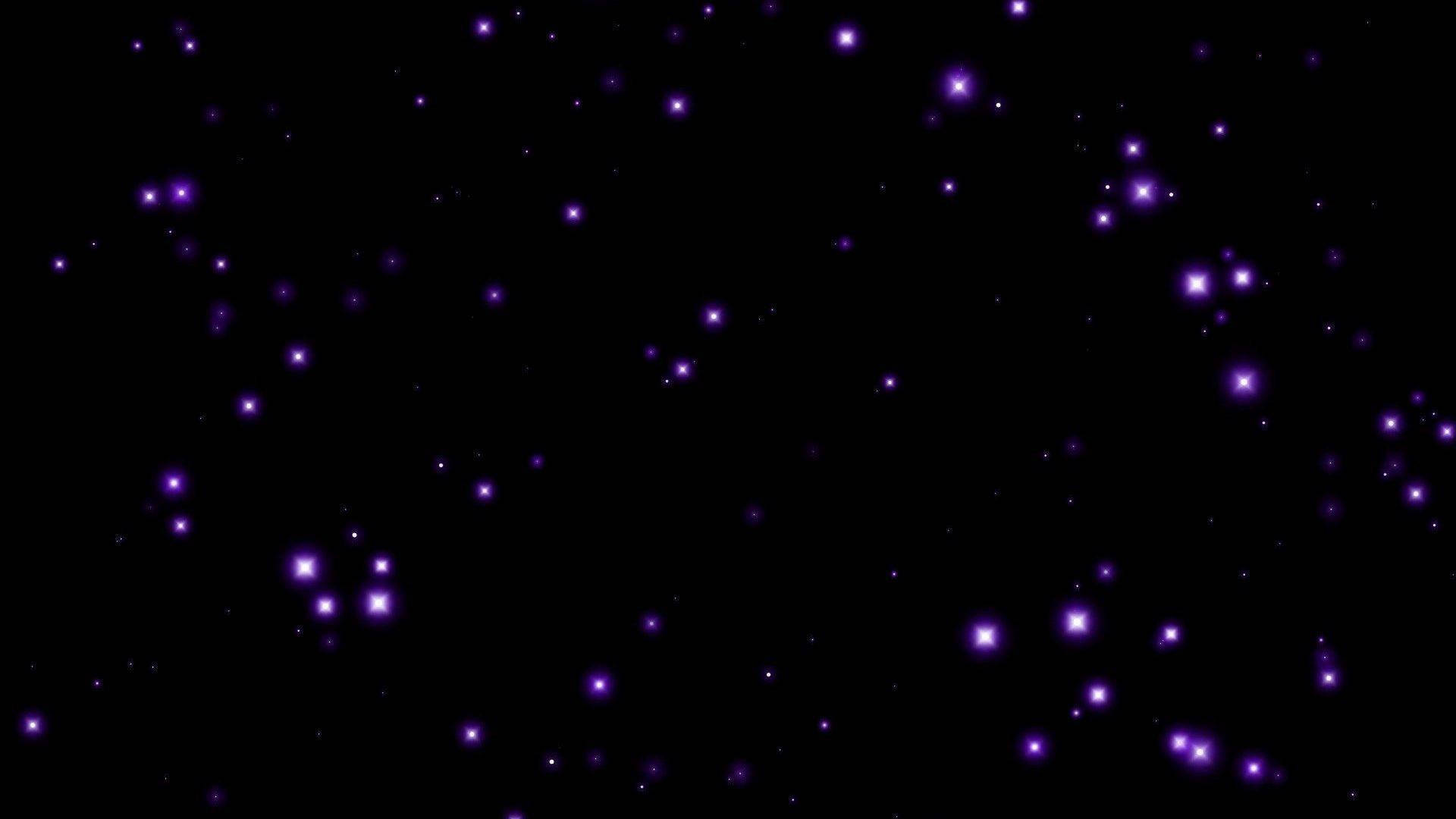 Black And Purple Aesthetic Stars Wallpaper