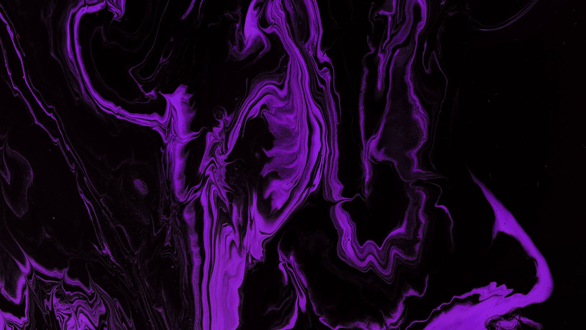 Schwarzeund Violette Ästhetische Wirbel Abstrakt Wallpaper