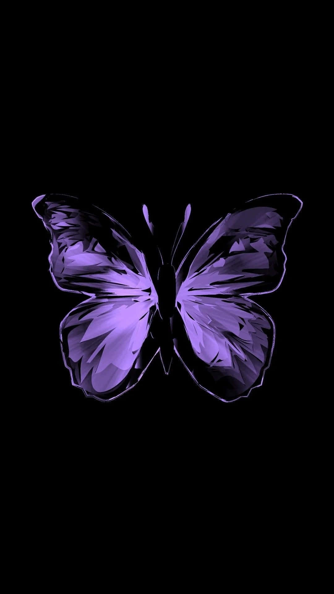 A Dramatic Black And Purple Background