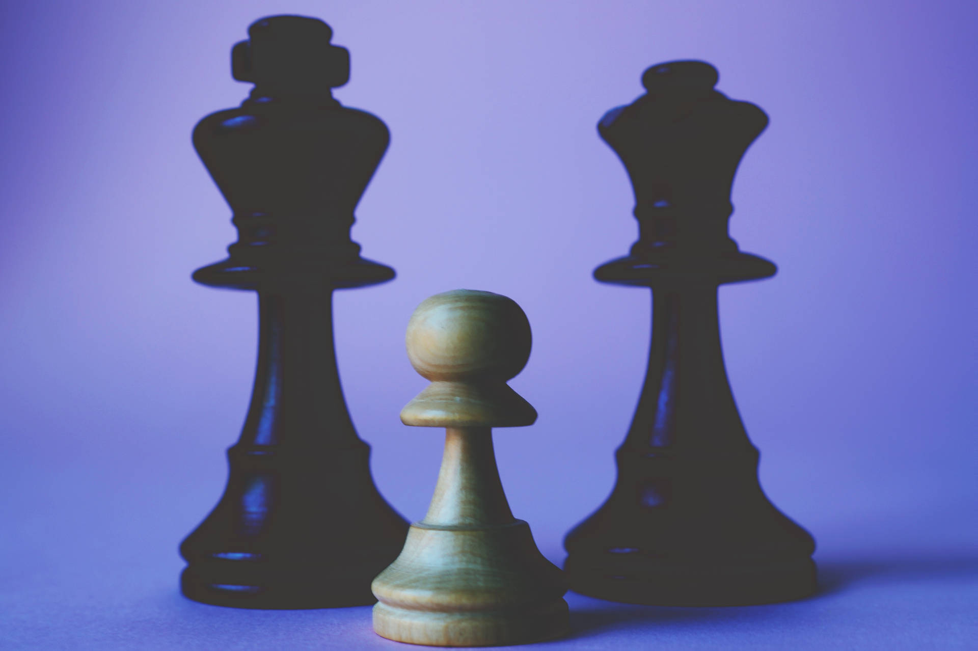 Black And Purple Chess Wallpaper