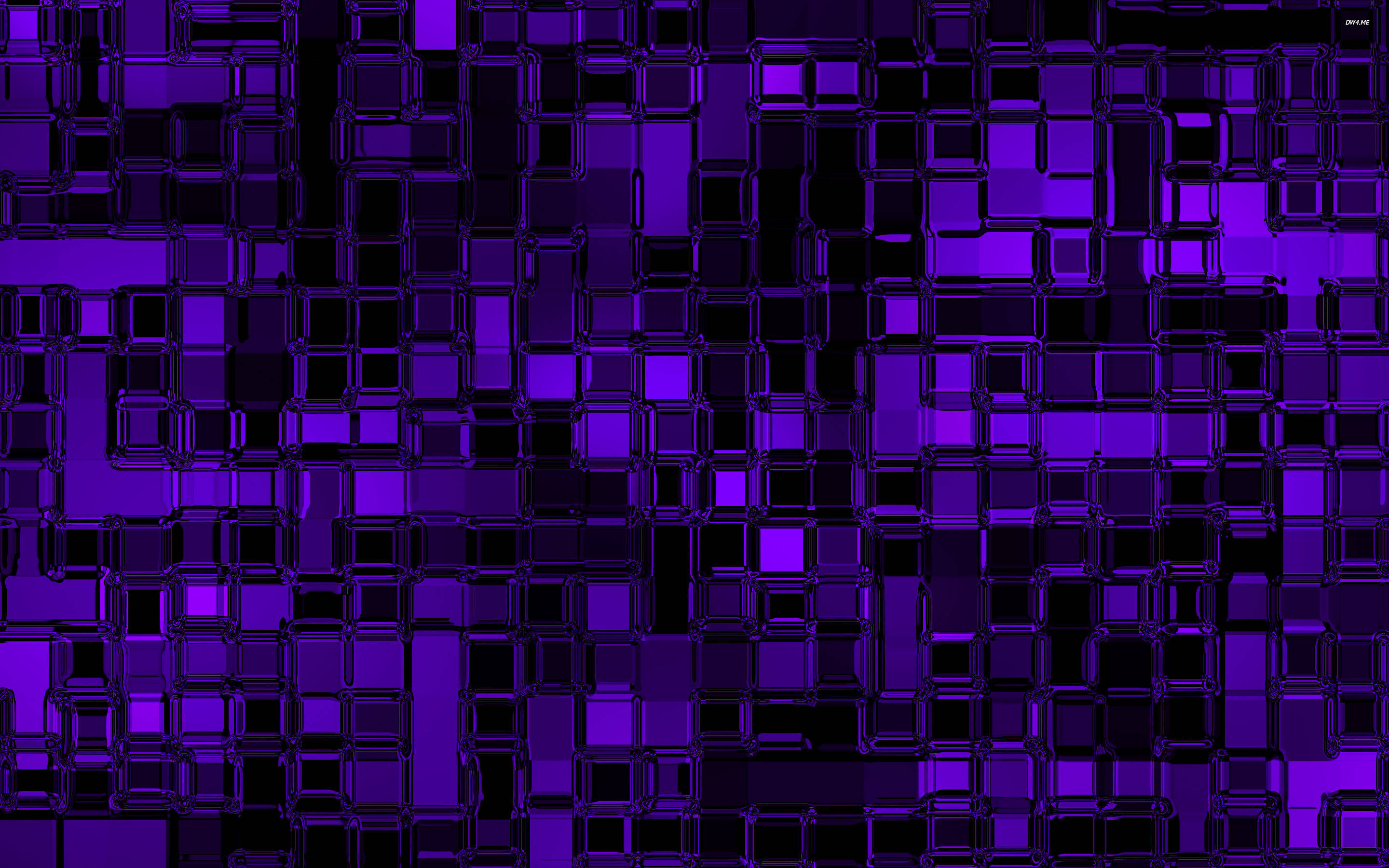 Black And Purple Glass Tiles Wallpaper
