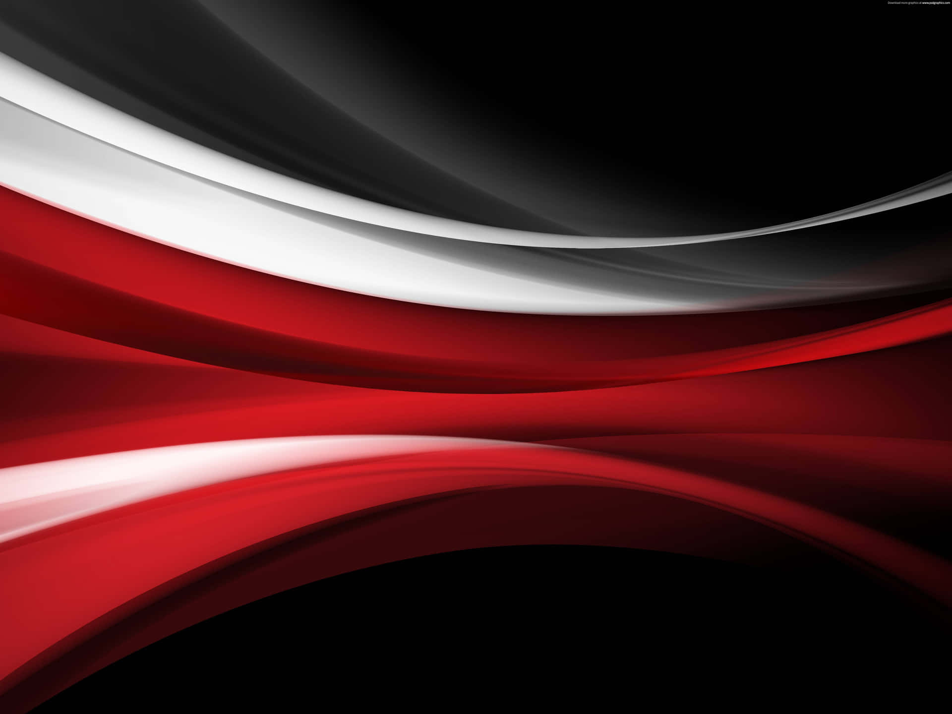 A Dramatic Abstract Pattern of Black and Red