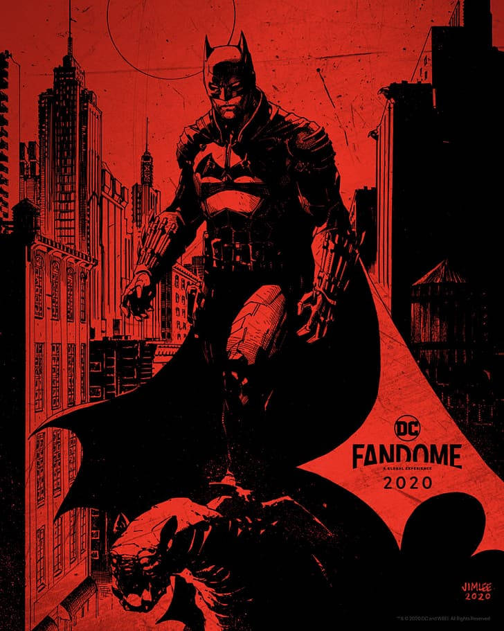 Black And Red Batman Arkham Knight Iphone Wallpaper