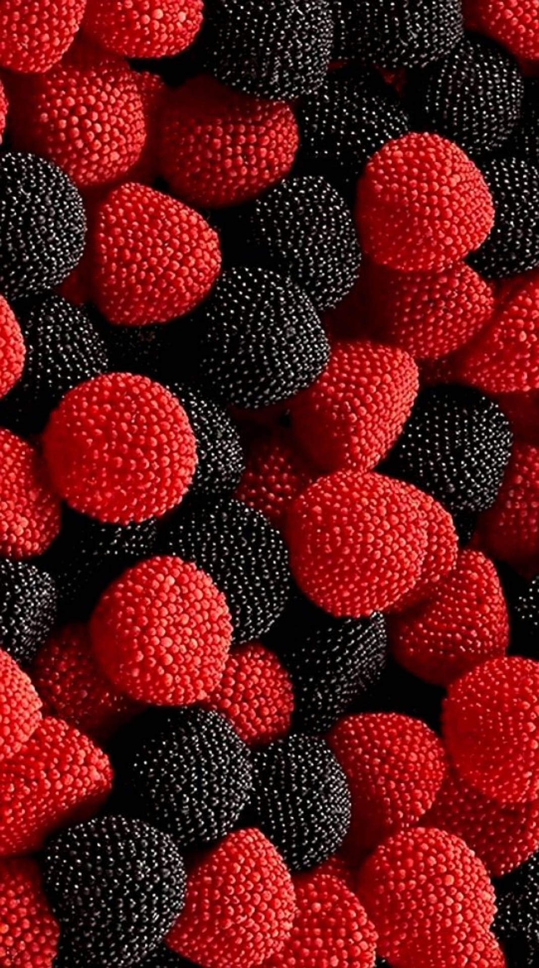 Black And Red Berries Samsung Full Hd Picture