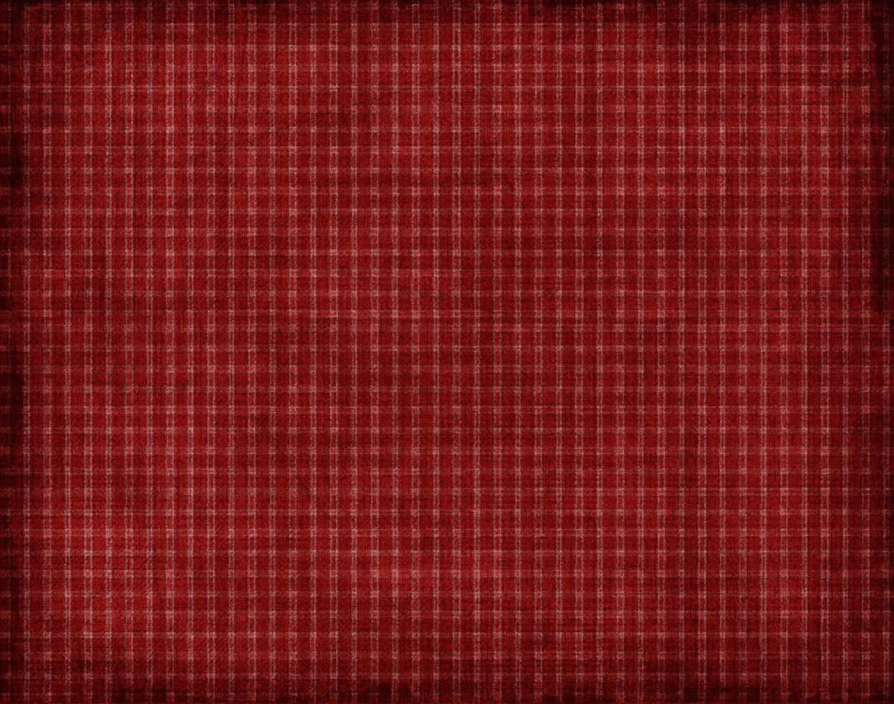 Vignettsvart Och Röd Rutig Wallpaper