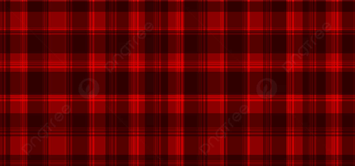 Bold and Eye-Catching Black And Red Plaid Wallpaper